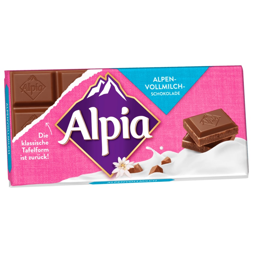 Alpia Alpenvollmilchschokolade 100g